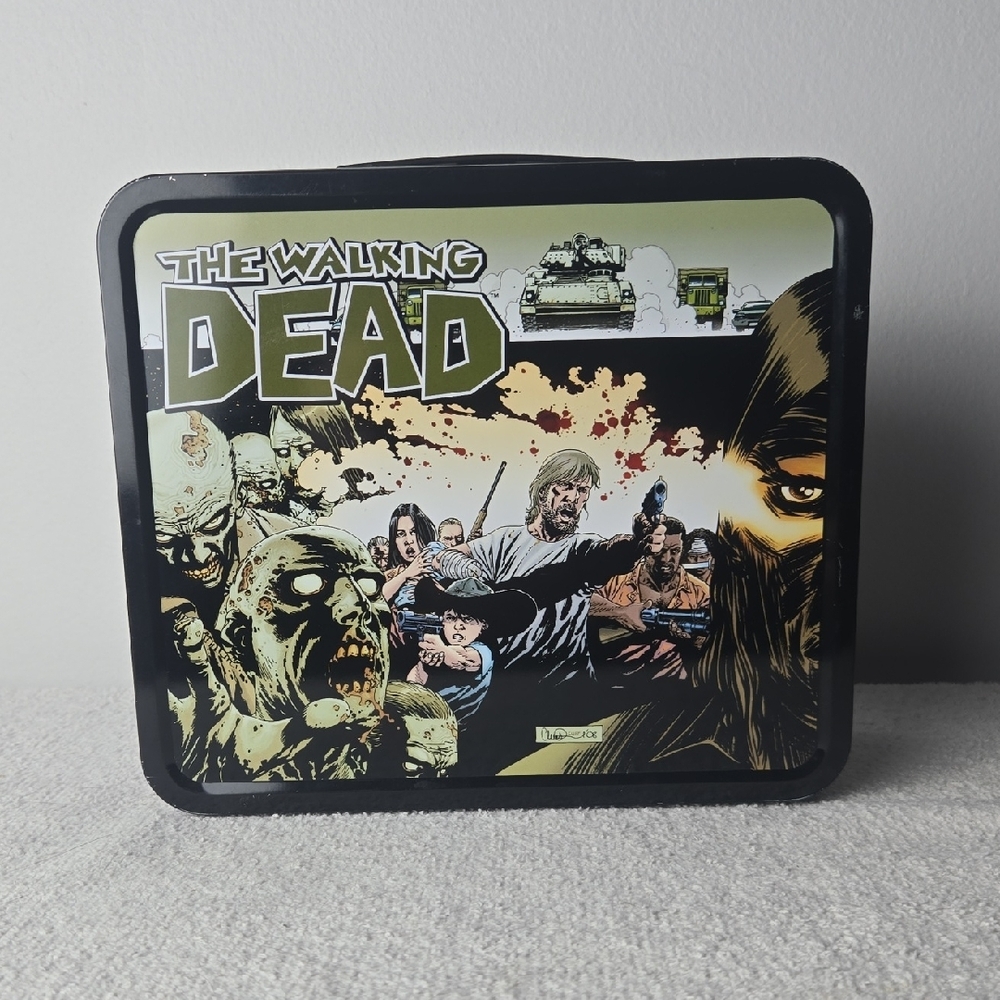 The Walking Dead Black Lunch Box - Picture 3 of 8